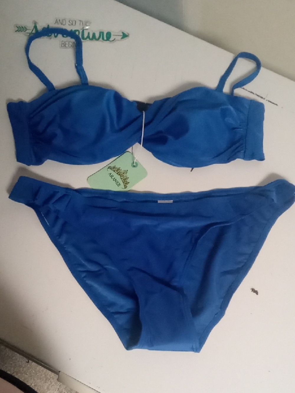 Royal Blue Aranee 2 Piece Bikini Sz Lg